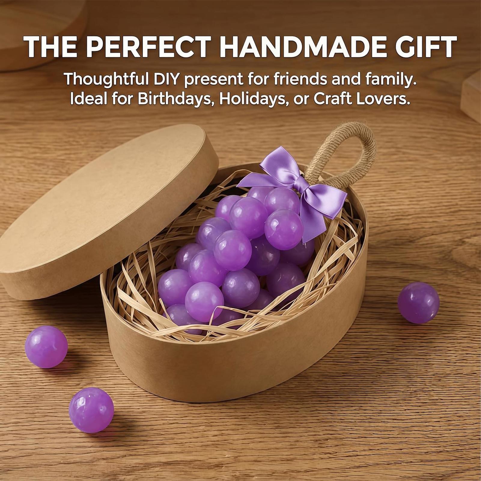 Soap Making Items - Grape Soap Mold Easy-Release Food-Grade Craft