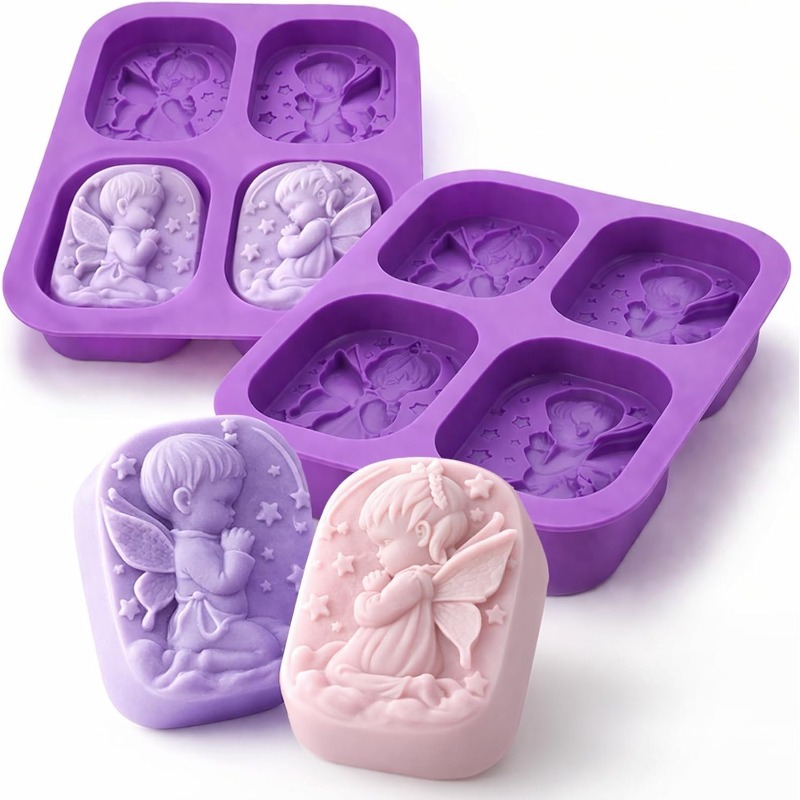 Soap Making Items - Angel Silicone Mold For Soap Making