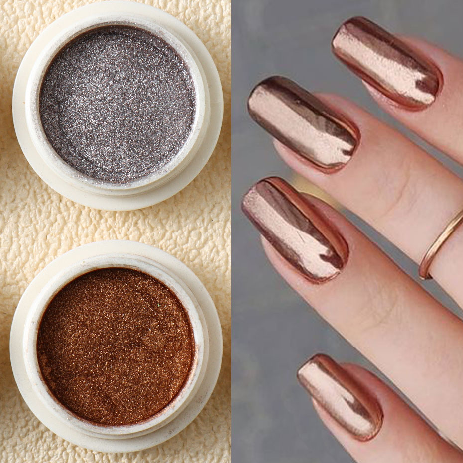 6pc Gold Metallic Mirror Glitt - огляд і ціна Mica Powder Colorant