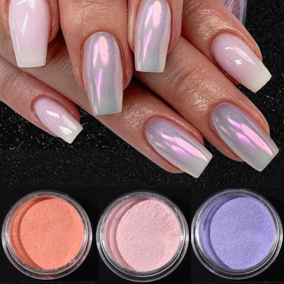 10pcs Set Nail Mermaid Dipping - огляд і ціна Mica Powder Colorant