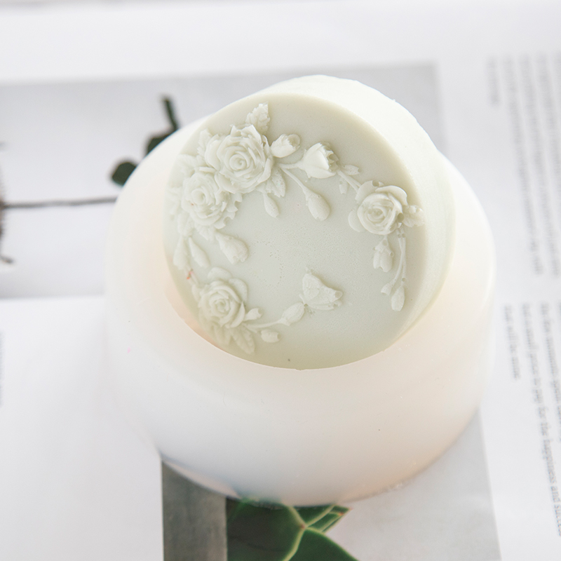 Round Shape Rose Flower Handma - огляд і ціна Soap Making Items