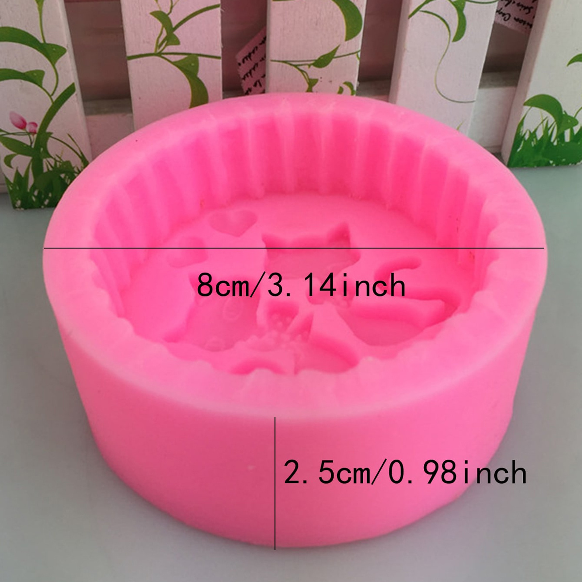 1-Piece Silicone Cat Soap Mold - огляд і ціна Soap Making Items