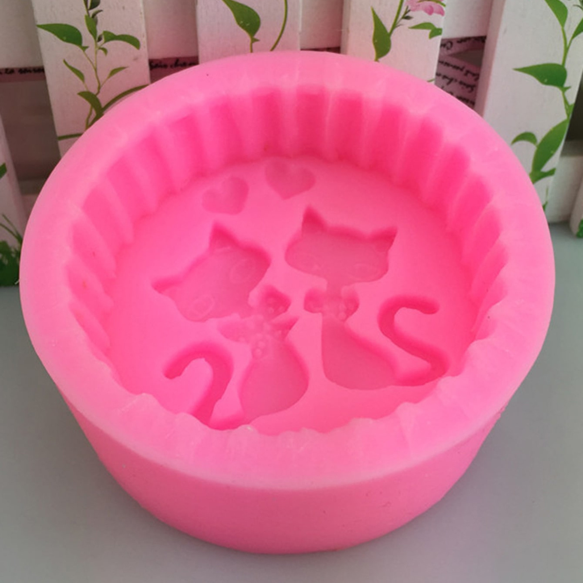 1-Piece Silicone Cat Soap Mold - огляд і ціна Soap Making Items