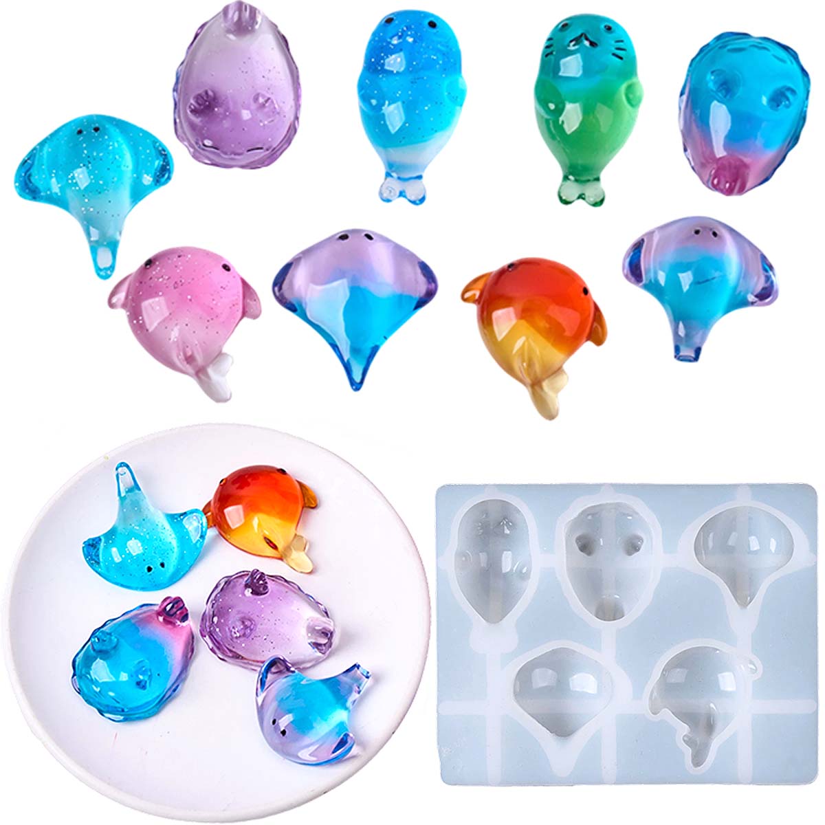 3D Healing Kawaii Manta Ray Wh - огляд і ціна Soap Making Items