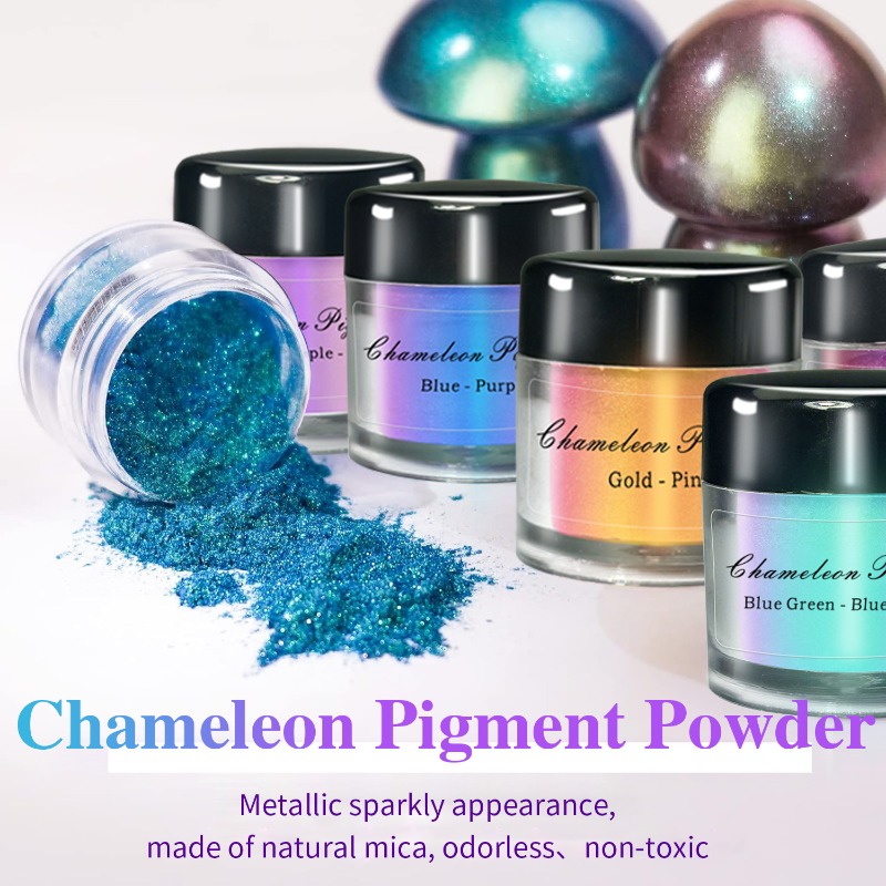 20 Colors Color Shift Mica Pow - огляд і ціна Mica Powder Colorant
