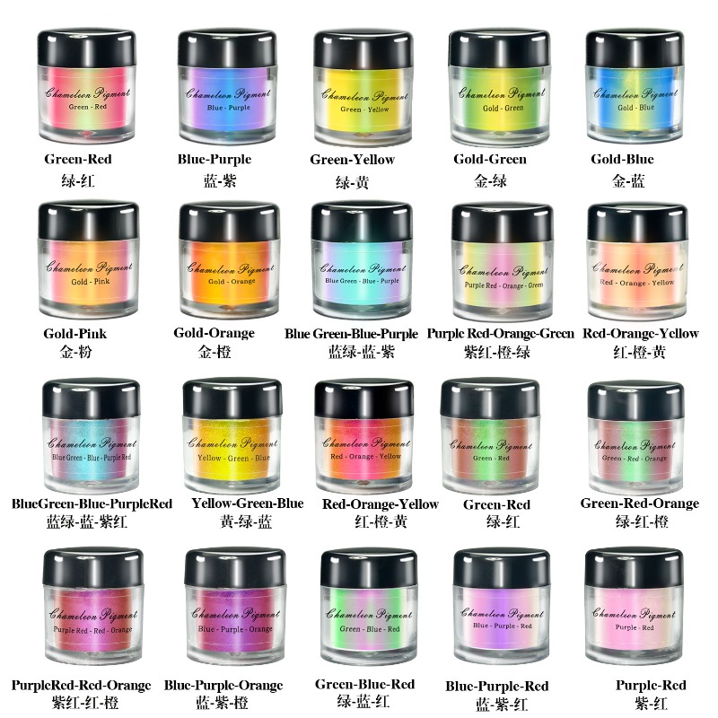 20 Colors Color Shift Mica Pow - огляд і ціна Mica Powder Colorant