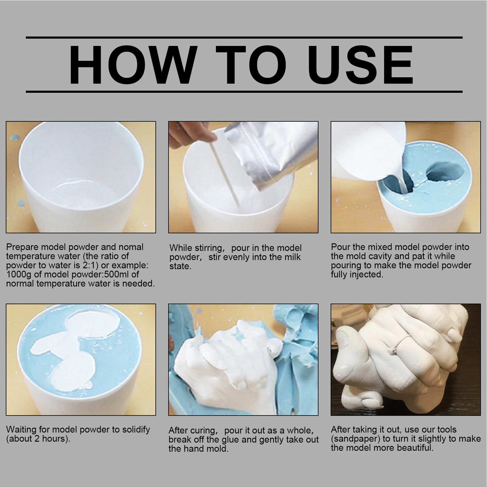 Baby Hand And Foot Casting Kit - огляд і ціна Soap Making Items