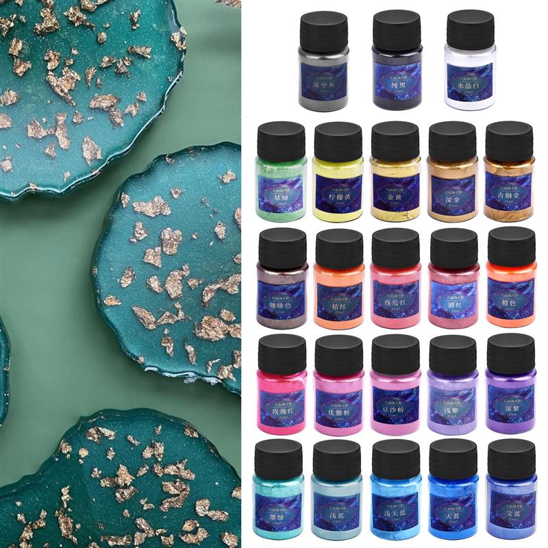 10g/Bottle Pearlescent Powder  - огляд і ціна Mica Powder Colorant