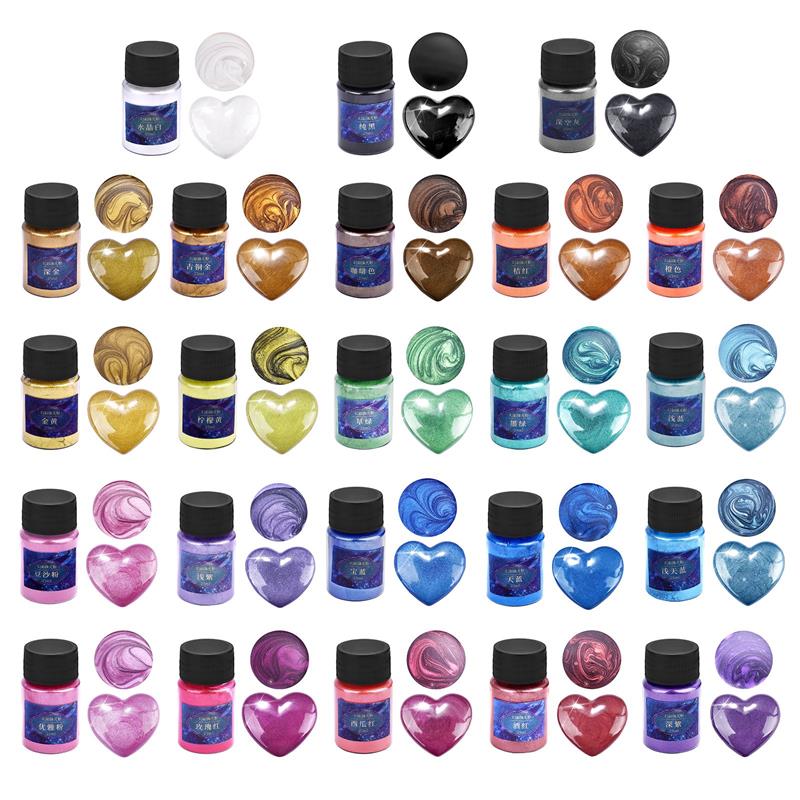 24Colors Epoxy Resin Dye Mica  - огляд і ціна Mica Powder Colorant