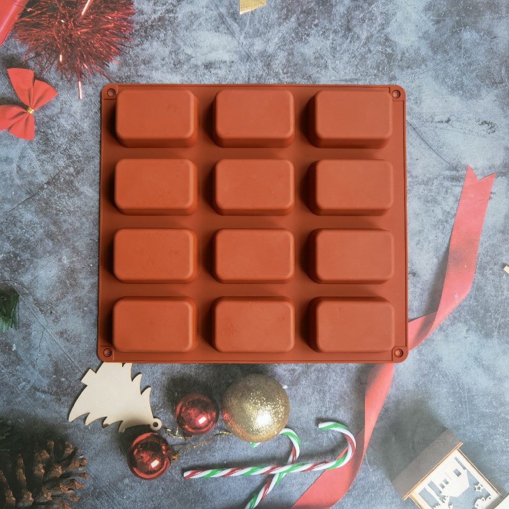 12 Cavity Square Silicone Soap - огляд і ціна Soap Making Items
