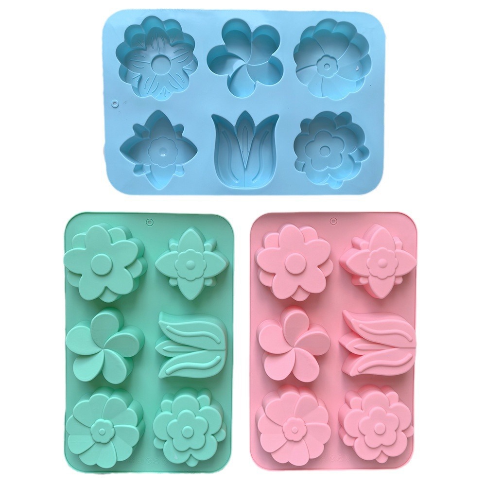 kinds Flower Silicone Molds Di - огляд і ціна Soap Making Items