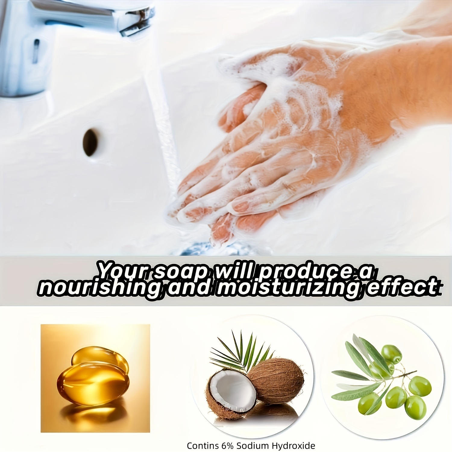 8.82Oz Vegetable Soap Base, Di - огляд і ціна Soap Making Olive Oil