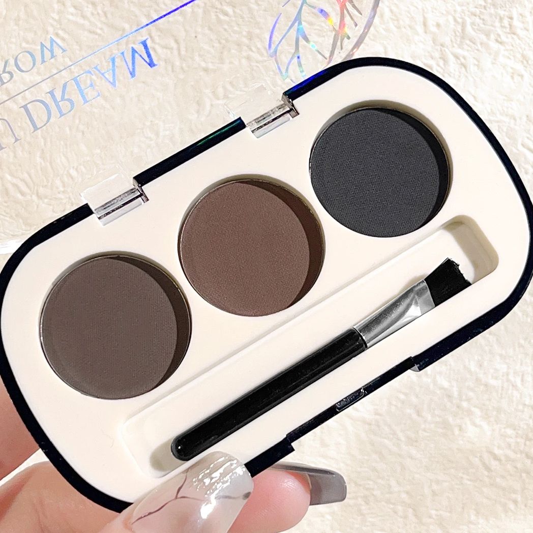 3-color Eyebrow Powder Palette - огляд і ціна Mica Powder Colorant
