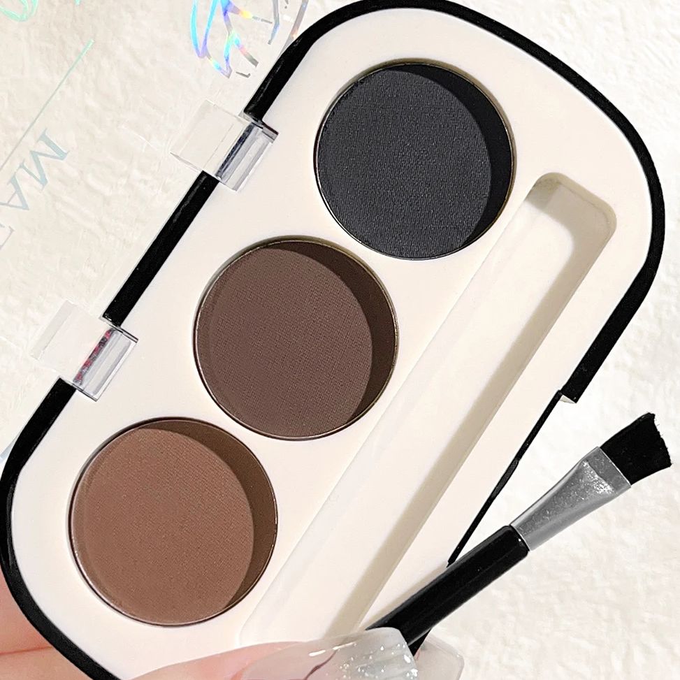 3-color Eyebrow Powder Palette - огляд і ціна Mica Powder Colorant